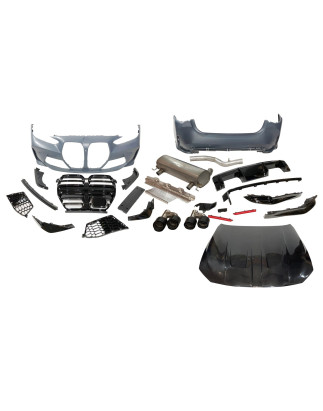 Kit estetico BMW G26 Look M4 Cofano (Cod. E-TCBG220421001414001)
