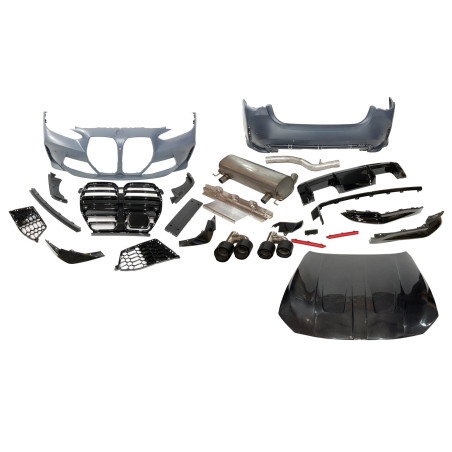 Kit estetico BMW G26 Look M4 Cofano (Cod. E-TCBG220421001414001)