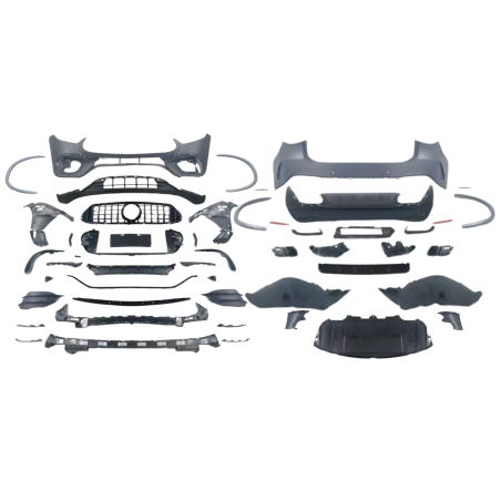 Kit Estetico Mercedes X254 GLC 2023+ look AMG GLC63S (Cod. E-TCM0435396704560457)