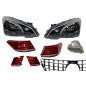 Kit estetico Mercedes W207 2010-2013 Coupe Look 2014-2016 AMG (Cod. E-TCM0114019201540710760462)