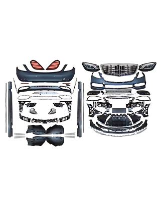 Kit estetico Mercedes W222  2013-2017 Look facelift  AMG S65 (Cod. E-TCM0451)