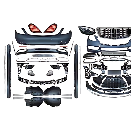 Kit estetico Mercedes W222  2013-2017 Look facelift  AMG S65 (Cod. E-TCM0451)