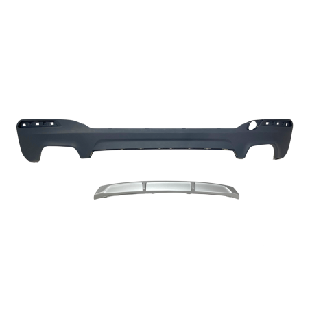 copy of Diffusore Posteriore BMW G30 / G31 Look M-tech 2 Scarico (Cod. E-TCB10351)