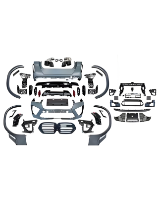 Kit estetico Bmw X6 G06 LCI look X6M (Cod. E-TCB4230)