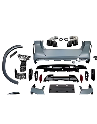 Kit estetico Bmw X6 G06 LCI look X6M (Cod. E-TCB4230)