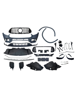 Paraurti Anteriore Mercedes X254 GLC 2023+ look AMG GLC63 (Cod. E-TCM0473)