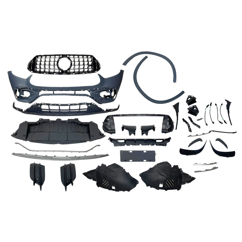 Paraurti Anteriore Mercedes X254 GLC 2023+ look AMG GLC63 (Cod. E-TCM0473)