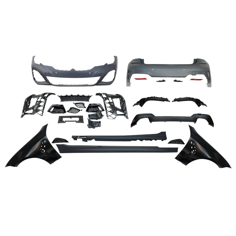 Kit estetico BMW G20 Look M-Tech Parafanghi Anteriore (Cod. E-TCB10461047G2176329G2041)