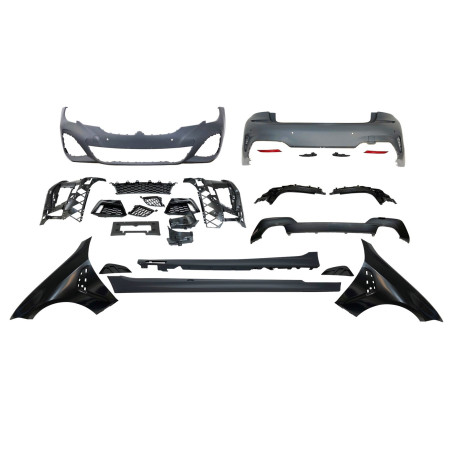 Kit estetico BMW G20 Look M-Tech Parafanghi Anteriore (Cod. E-TCB10461047G2176329G2041)