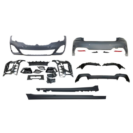 Kit estetico BMW G20 Look M-Tech Parafanghi Anteriore (Cod. E-TCB10461047G2176329G2041)