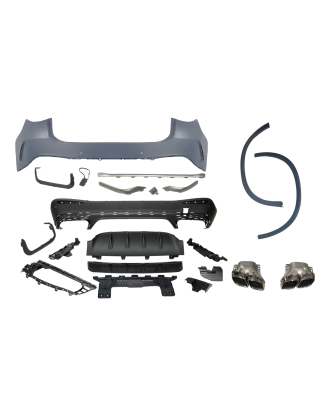Paraurti Posteriore Mercedes X254 GLC 2023+ look AMG GLC63 (Cod. E-TCM04563967)