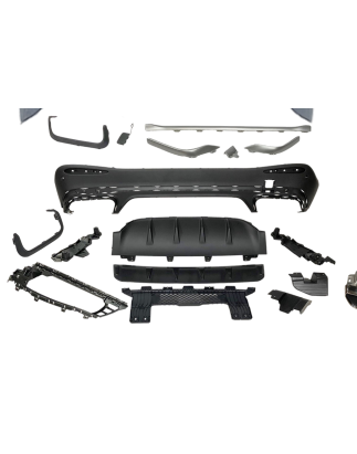 Paraurti Posteriore Mercedes X254 GLC 2023+ look AMG GLC63 (Cod. E-TCM04563967)