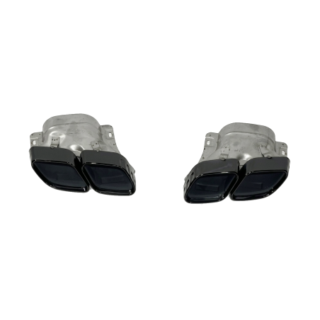 Terminali Di Uscita Di Scarico Mercedes W206 Black (Cod. E-SIL0147)