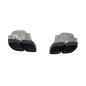 Terminali Di Uscita Di Scarico Mercedes W206 Black (Cod. E-SIL0147)