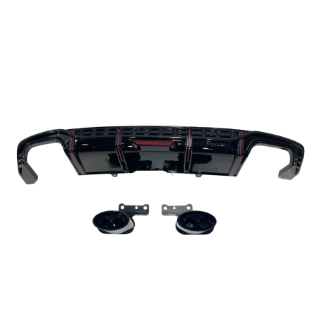 Diffusore Posteriore Audi A5 2017-2019 Look RS5 (Cod. E-TCA0350)