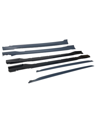 Minigonne Audi A6 2021-2024 Look RS6 (Cod. E-TCA0346)