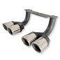 Terminale di scarico FORD RANGER Wildtrack / Limited / XTL - terminali finti per versione diesel (Co