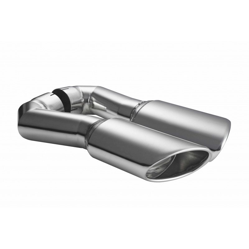 Terminale di scarico AUDI Q7 - ovale 120x80mm (Cod. U-nx27.1)