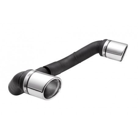 Terminale di scarico BMW X5 E70uscita destra e sinistra (Cod. U-70mm_26317)