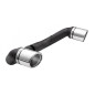Terminale di scarico BMW X5 E70uscita destra e sinistra (Cod. U-70mm_26317)