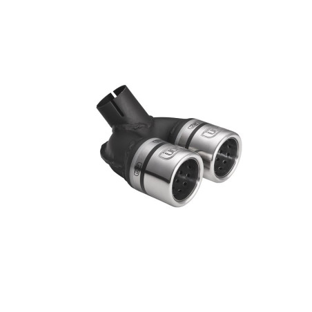 Terminale di scarico SMART ForTwo II (Cod. U-smart_ii_2x6_70mm_11790)