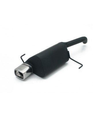 Scarico sportivo Alfa Romeo 147 (2000-2009) - rettangolare 80×65 (Cod. U-100-101/12-1)