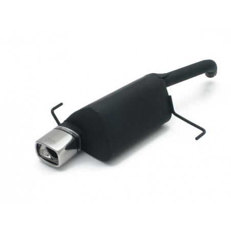 Scarico sportivo Alfa Romeo 147 (2000-2009) - rettangolare 80×65 (Cod. U-100-101/12-1)
