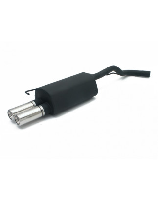 Scarico sportivo Audi A3 typ 8L (1996-2003) - rotondo Ø80 (Cod. U-101-201/07-2)