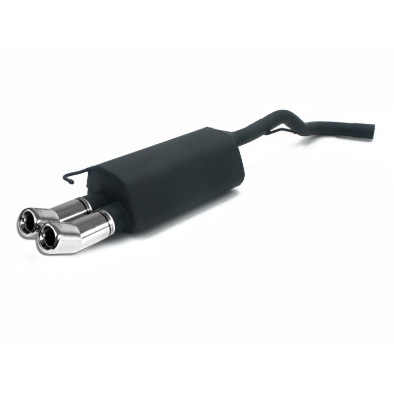 Scarico sportivo Audi A3 typ 8L (1996-2003) - rotondo Ø80 (Cod. U-101-201/13-1)