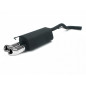 Scarico sportivo Audi A3 typ 8L (1996-2003) - rotondo Ø80 (Cod. U-101-201/13-1)