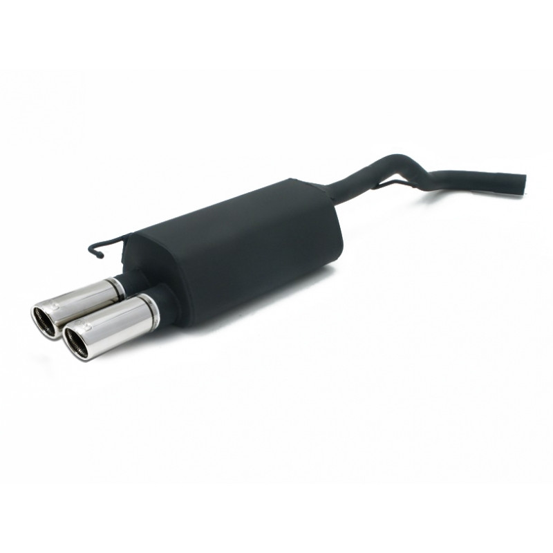 Scarico sportivo Audi A3 typ 8L (1996-2003) - rotondo Ø90 (Cod. U-101-201/90rs)