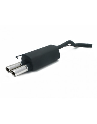 Scarico sportivo Audi A3 typ 8L (1996-2003) - rotondo Ø90 (Cod. U-101-201/90rs)
