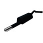 Scarico sportivo Audi A4 typ B5 (1994-2001) - rotondo Ø100 (Cod. U-101-102/17-1)