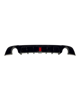 Diffusore Posteriore Volkswagen Golf 7.5 Nero lucido (Cod. E-TCW6222)