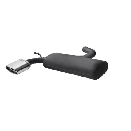 Scarico sportivo Audi A3 typ 8P HATCHBACK 3D (2003-2012) - ovale 145×75 (Cod. U-101-103/21-1)