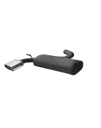 Scarico sportivo Audi A3 typ 8P HATCHBACK 3D (2003-2012) - ovale 145×75 (Cod. U-101-103/21-1)