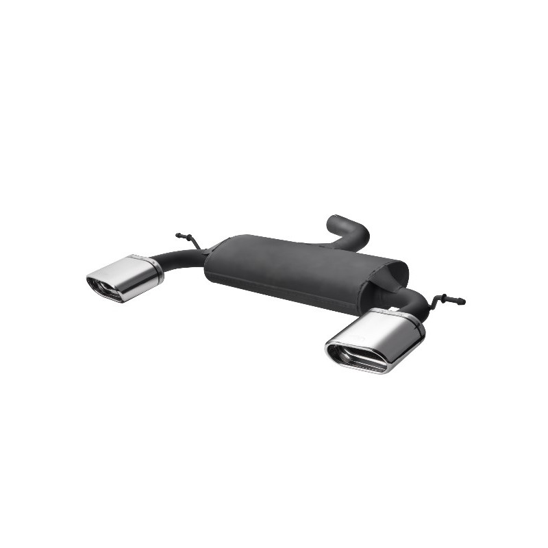 Scarico sportivo Audi A3 typ 8P HATCHBACK 3D (2003-2012) - ovale 145×75 (Cod. U-101-303/21-1)