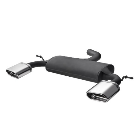 Scarico sportivo Audi A3 typ 8P HATCHBACK 3D (2003-2012) - ovale 145×75 (Cod. U-101-303/21-1)