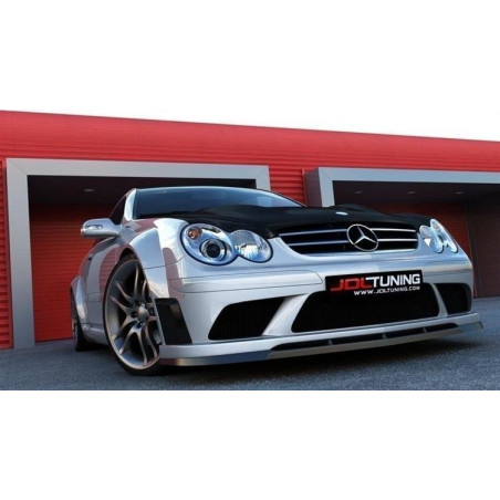 BODYKIT + COFANO MERCEDES CLK W209 BLACK SERIES LOOK (Cod. M-ME-CLK-209-BLACK-BK2FP)