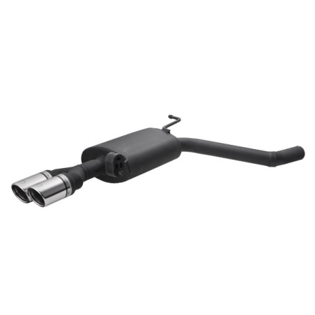 Scarico sportivo Audi A4 typ B8 /8K (2011-2015) - rotondo Ø70 (Cod. U-101-206/70rs)