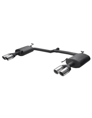 Scarico sportivo Audi A4 typ B8 /8K (2011-2015) - rotondo Ø70 (Cod. U-101-406/70rs)