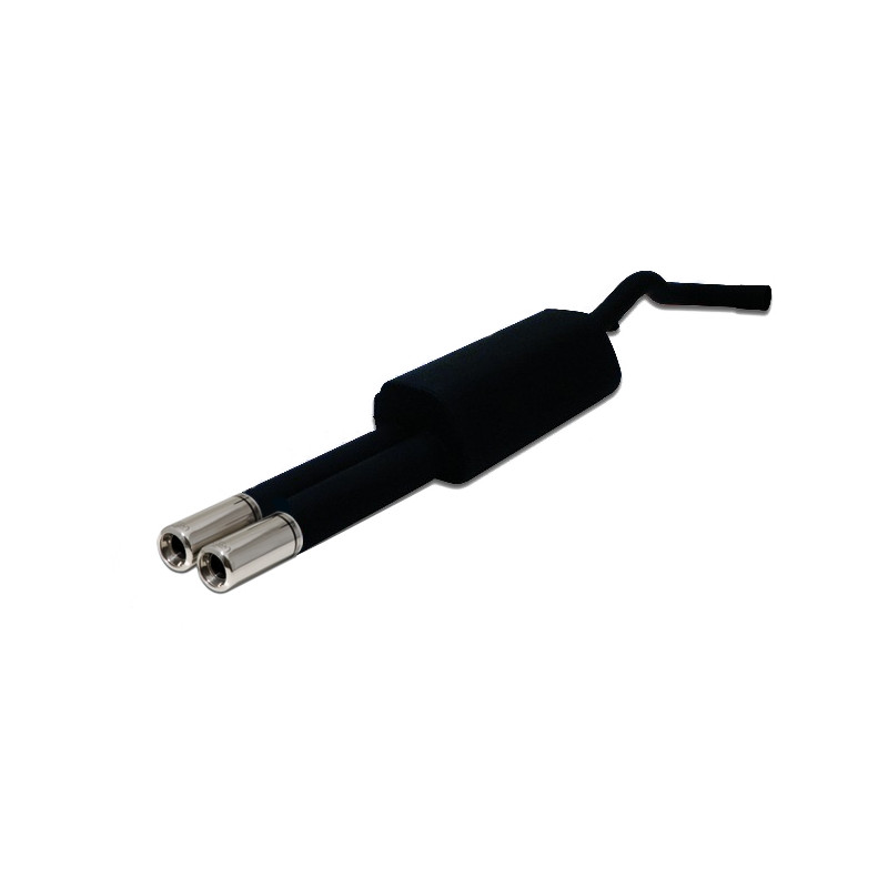 Scarico sportivo Audi A4 typ B5 (1994-2001) - rotondo Ø80 (Cod. U-101-202/07-2)