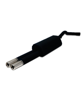 Scarico sportivo Audi A4 typ B5 (1994-2001) - rotondo Ø80 (Cod. U-101-202/07-2)