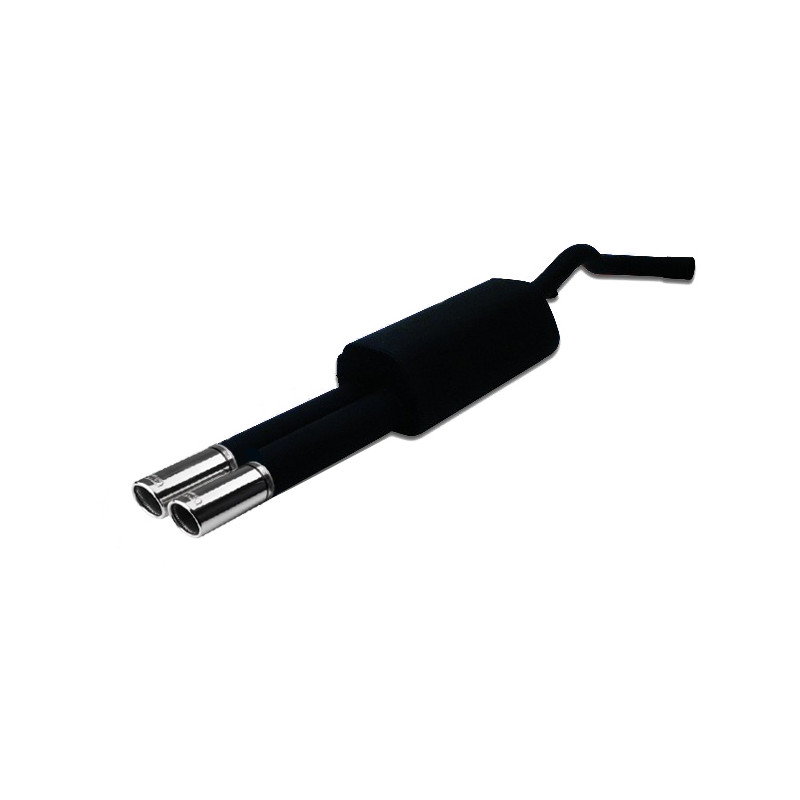 Scarico sportivo Audi A4 typ B5 (1994-2001) - rotondo Ø70 (Cod. U-101-202/70rs)