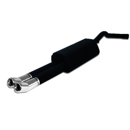 Scarico sportivo Audi A4 typ B5 (1994-2001) - rotondo Ø80 (Cod. U-101-202-13dtm)