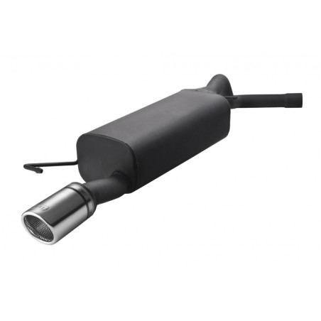 Scarico sportivo Audi TT typ 8N (1998-2006) - rotondo Ø90 (Cod. U-101-107/90rs)