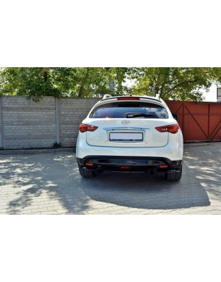 Splitter posteriore INFINITI QX70 (Cod. M-IN-QX-70-1F-RD1G)