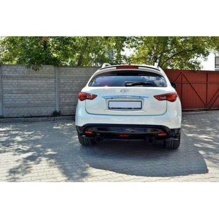 Splitter posteriore INFINITI QX70 (Cod. M-IN-QX-70-1F-RD1G)