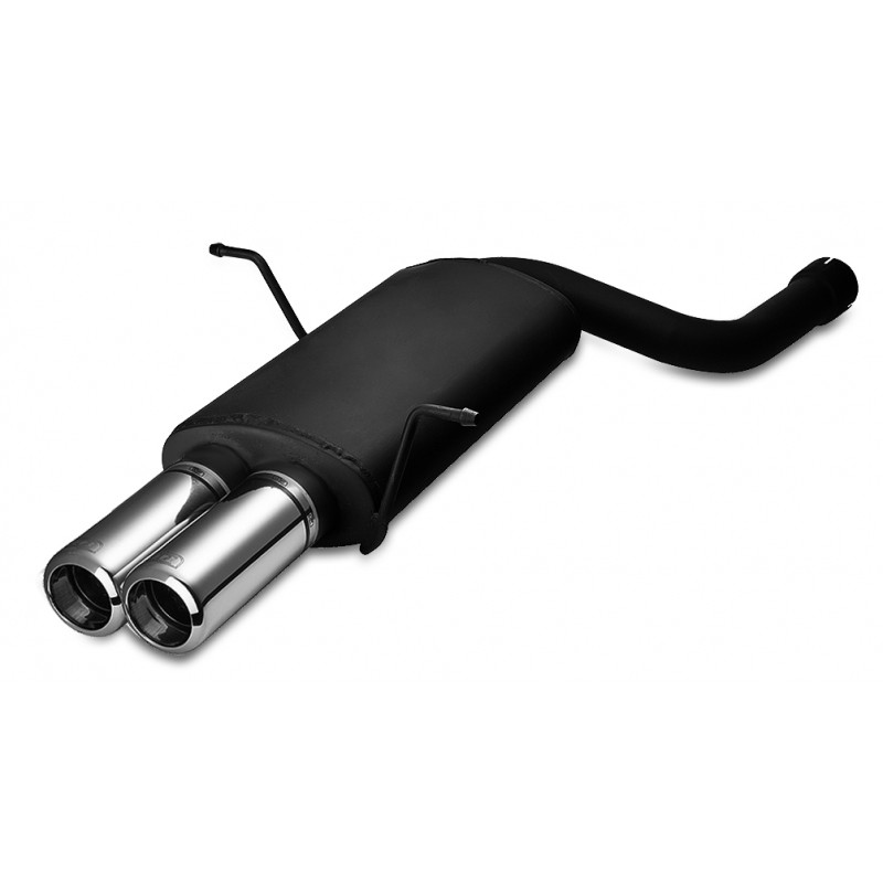 Scarico sportivo Bmw E46 6 cyl tubo singolo ingresso (1998-2005) - rotondo Ø80 (Cod. U-102-214/07-2 Scarico sportivo Bmw E46 6 cyl tubo singolo ingresso (1998-2005) - rotondo Ø80 (Cod. U-102-214/07-2