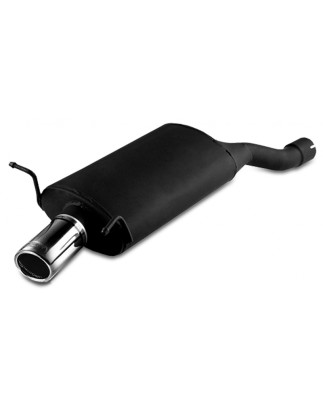 Scarico sportivo Bmw E46 compact (2002-2005) - rotondo Ø70 (Cod. U-102-115/70rs)